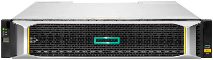 HPE MSA 2062 16Gb کنترلر دوگانه FC SFF Storage، 78x 3.84TB SAS RI SFF M2 SSD، 3x 2U 24d SFF Drive Enclosure، 2x منبع تغذیه AC، 2x کابل PDU 0.7 متری (IEC C14)، 2x 16Gb SW FC SFP 4pk XCVR