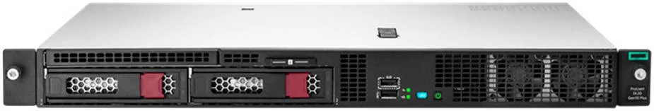 سرور HPE ProLiant DL20 Gen10 Plus، پردازنده Intel Xeon E-2314 2.8GHz 4 هسته ای، 8 گیگابایت حافظه DDR4، حافظه کش تا 16 مگابایت، کنترلر ذخیره سازی Intel VROC SATA، HPE iLO5، مشکی | P44112-421