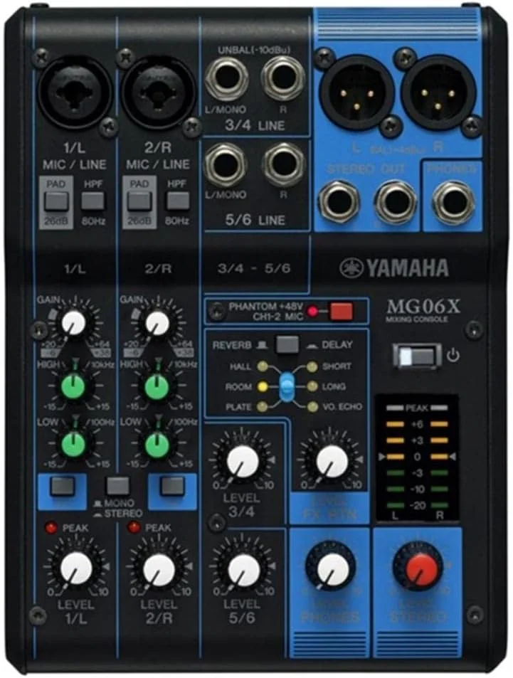 میکسر صدای آنالوگ یاماها مدل MG 06X