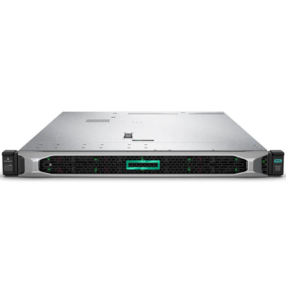 سرور HPE ProLiant DL360 Gen10، پردازنده Intel Xeon Silver 4210R با فرکانس 2.40 گیگاهرتز، 64 گیگابایت رم RDIMM (32x2)، دارای 8 جایگاه ذخیره سازی هارد دیسک SFF SAS/SATA، دارای 4 عدد هارد دیسک 4 ترابایتی SAS 12G، منبع تغذیه 500 واتی، Smart Array P408i-a | P19774-B21