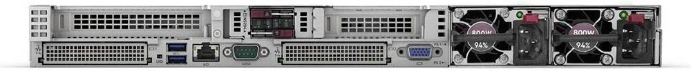 سرور HPE ProLiant DL360 Gen11 2U، با 2 پردازنده Intel Xeon Gold 5416S، حافظه رم 128 گیگابایتی، 2 عدد SSD SATA 960 گیگابایتی HPE + 4 عدد SAS 2.4 ترابایتی 10K HPE، Broadcom MR408i-o، Broadcom BCM5719 Ethernet، 2 منبع تغذیه 1000 واتی | DL360-G11