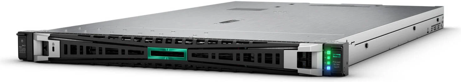 سرور HPE ProLiant DL360 Gen11 2U، پردازنده Intel Xeon 5416S 2.0GHz، حافظه 64GB RDIMM 2R 4800 MT/s، دارای 3 عدد SSD 480GB SATA / 2 عدد هارد 1.2TB 10K SAS 8SFF، کارت شبکه 1Gb 4-port BASE-T OCP3، منبع تغذیه 800W | DL360-G11
