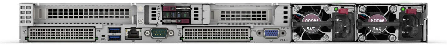 سرور HPE ProLiant DL360 Gen11 2U، پردازنده Intel Xeon 5416S 2.0GHz، حافظه 64GB RDIMM 2R 4800 MT/s، دارای 3 عدد SSD 480GB SATA / 2 عدد هارد 1.2TB 10K SAS 8SFF، کارت شبکه 1Gb 4-port BASE-T OCP3، منبع تغذیه 800W | DL360-G11