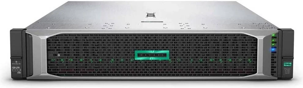 سرور HPE Proliant DL380 GEN10 با 8 جایگاه SFF، پردازنده Intel Xeon Silver 4208 با 8 هسته، 2 عدد حافظه 32 گیگابایتی RDIMM، 2 عدد هارد دیسک 1.2 ترابایتی، 8 جایگاه هارد دیسک SFF SAS/SATA، کنترلر Smart Array P408i-a، منبع تغذیه 800 واتی | DL380