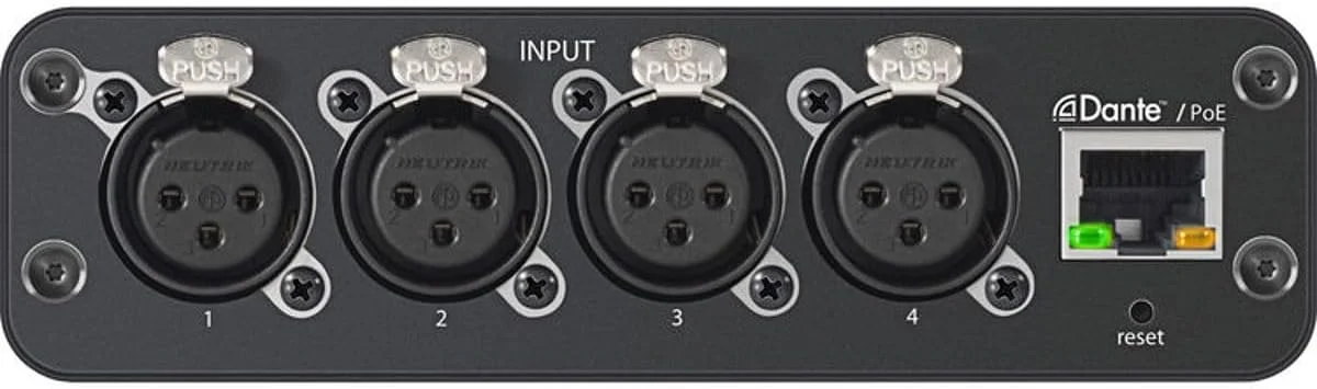 اینترفیس صوتی شبکه Shure ANI4IN-XLR