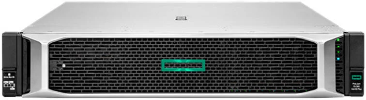 سرور HPE ProLiant DL380 Gen10 Plus 8SFF 2U، با 2 پردازنده Intel Xeon Silver 4309Y 2.8G، حافظه رم 128 گیگابایت (4x32GB) DDR4، حافظه SSD 240 گیگابایت + هارد دیسک 2.4 ترابایت، 2 منبع تغذیه 800W، آداپتور OCP3، X1 TRI-Mode 24G U.3 BC | P55247-B21