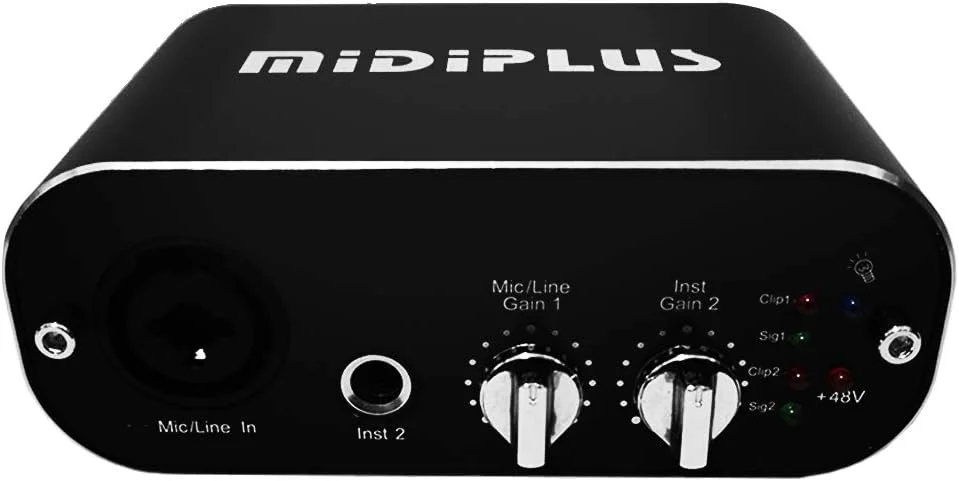 اینترفیس صوتی USB مدل midiplus (Audiolink Light)