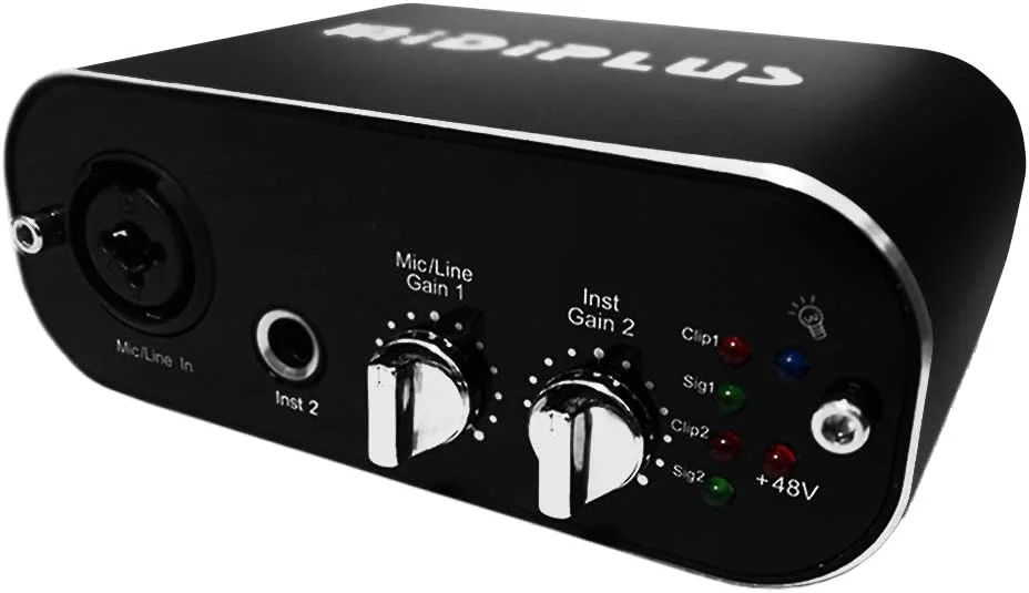 اینترفیس صوتی USB مدل midiplus (Audiolink Light)