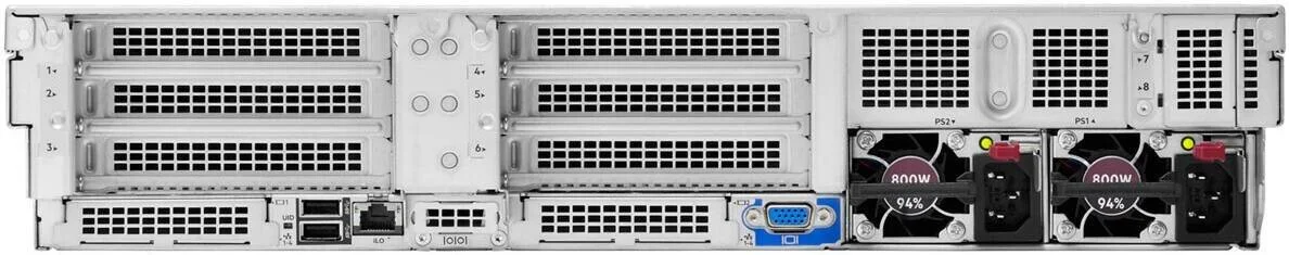 سرور HPE ProLiant DL380 Gen11 2U، پردازنده 2x Intel Xeon-Gold 6426Y شانزده هسته ای، 96 گیگابایت رم، 2x 960 گیگابایت SAS SSD، کنترلر ذخیره سازی Broadcom MR408i-o، اترنت Broadcom BCM5719، منبع تغذیه 1000 وات | DL380-G11