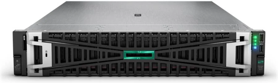سرور HPE ProLiant DL380 Gen11 2U، با 2 پردازنده Intel Xeon Platinum 8462+ 2.8GHz، 32 هسته ای، 1 ترابایت رم DDR5، 15.3 ترابایت HPE SAS MV BC SSD، اترنت BCM 57414 10/25GbE، HPE MR408i-o، 2 منبع تغذیه 1000W | DL380-G11