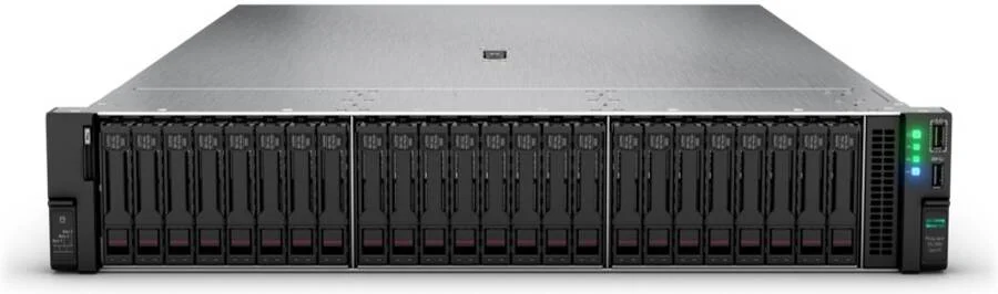 سرور HPE ProLiant DL380 Gen11 2U، با 2 پردازنده Intel Xeon Platinum 8462+ 2.8GHz، 32 هسته ای، 1 ترابایت رم DDR5، 15.3 ترابایت HPE SAS MV BC SSD، اترنت BCM 57414 10/25GbE، HPE MR408i-o، 2 منبع تغذیه 1000W | DL380-G11