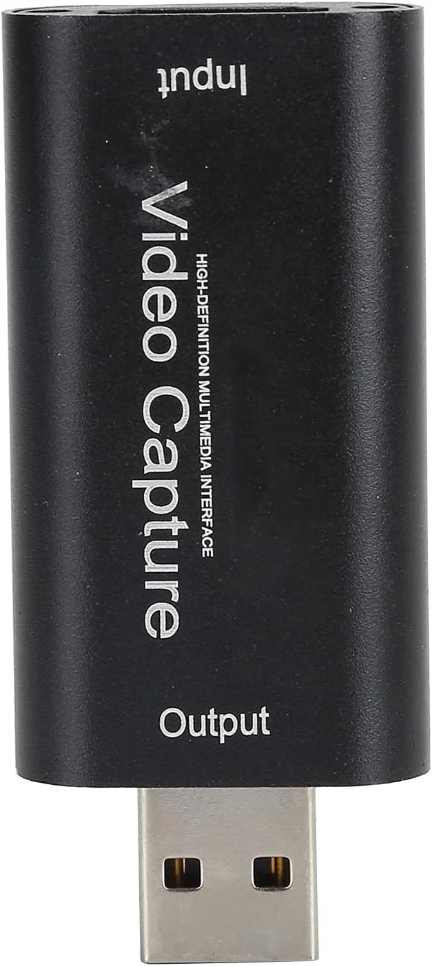 کارت های صوتی و تصویری، کارت ویدیویی USB 2.0 رابط چند رسانه ای HD 1080P 30Hz، کارت قابل حمل برای ضبط آموزش