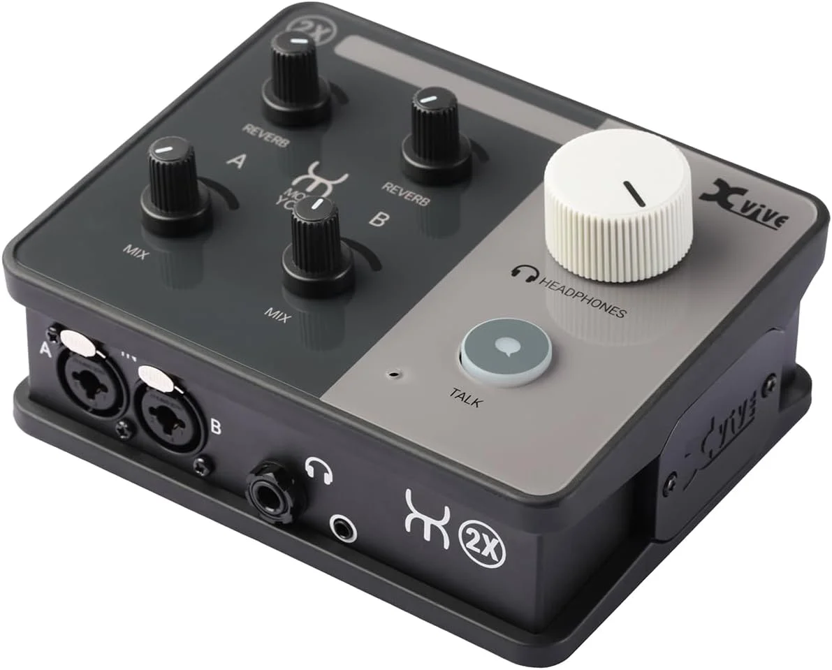 اکستنشن رابط هاب Xvive Moreyou 2X برای میکروفون و سازها - اتصال اختیاری برای پری امپلی‌فایرها و میکسر‌های خارجی