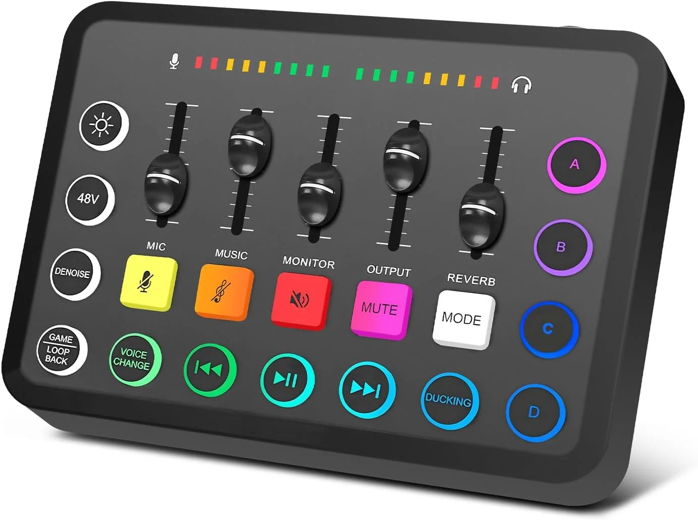 کارت صدای XTUGA مدل F11 با شارژر صدا و دکمه قطع صدا، کارت صدای قابل شارژ برای پادکست و ضبط با کنترل مستقل کارت صدای XTUGA مدل F11 با شارژر صدا و دکمه قطع صدا، کارت صدای قابل شارژ برای پادکست و ضبط با کنترل مستقل