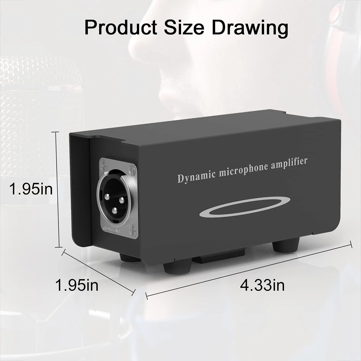 پری امپ میکروفون Y.D.F برای میکروفون های داینامیک Shure SM7B / SM58 / 55SH مدل SMM-205 مناسب برای پخش زنده / پادکست / ضبط وکال (خاکستری) پری امپ میکروفون Y.D.F برای میکروفون های داینامیک Shure SM7B / SM58 / 55SH مدل SMM-205 مناسب برای پخش زنده / پادکست / ضبط وکال (خاکستری)