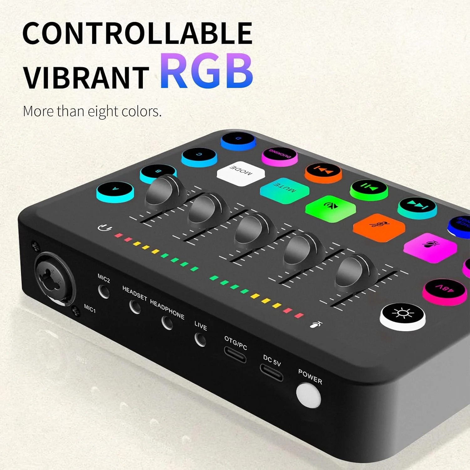 کارت صدای XTUGA مدل F11 با شارژر صدا و دکمه قطع صدا، کارت صدای قابل شارژ برای پادکست و ضبط با کنترل مستقل کارت صدای XTUGA مدل F11 با شارژر صدا و دکمه قطع صدا، کارت صدای قابل شارژ برای پادکست و ضبط با کنترل مستقل