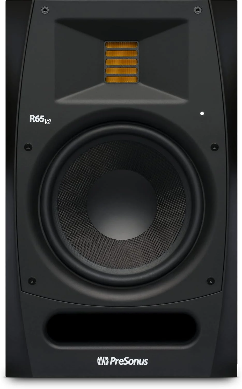 PreSonus R65 V2 | مانیتور استودیویی دقیق و همه کاره 6.5 اینچی با کنترل های تنظیم آکوستیک و توییتر AMT برای استیج صدای گسترده و پاسخ گذرا شگفت انگیز