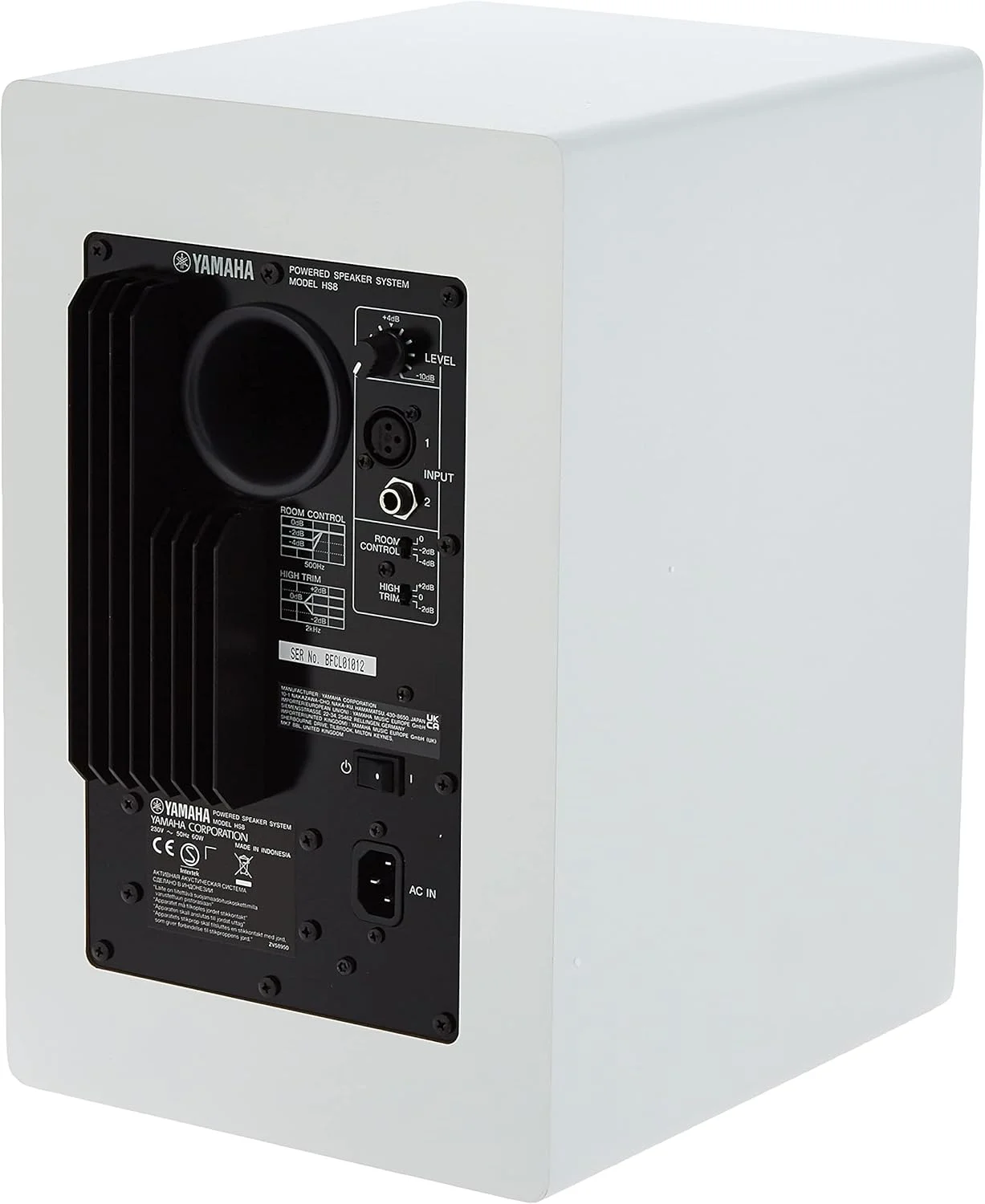 اسپیکر مانیتور استودیویی یاماها مدل HS8W اسپیکر مانیتور استودیویی یاماها مدل HS8W