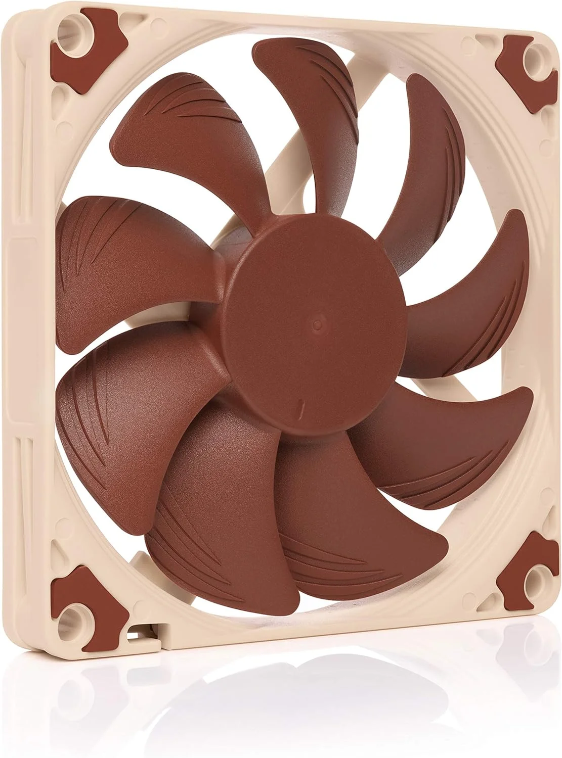 فن خنک کننده بی صدا Noctua NF-A9x14 PWM، با کیفیت عالی، 4 پین (92x14 میلی متر، قهوه ای)
