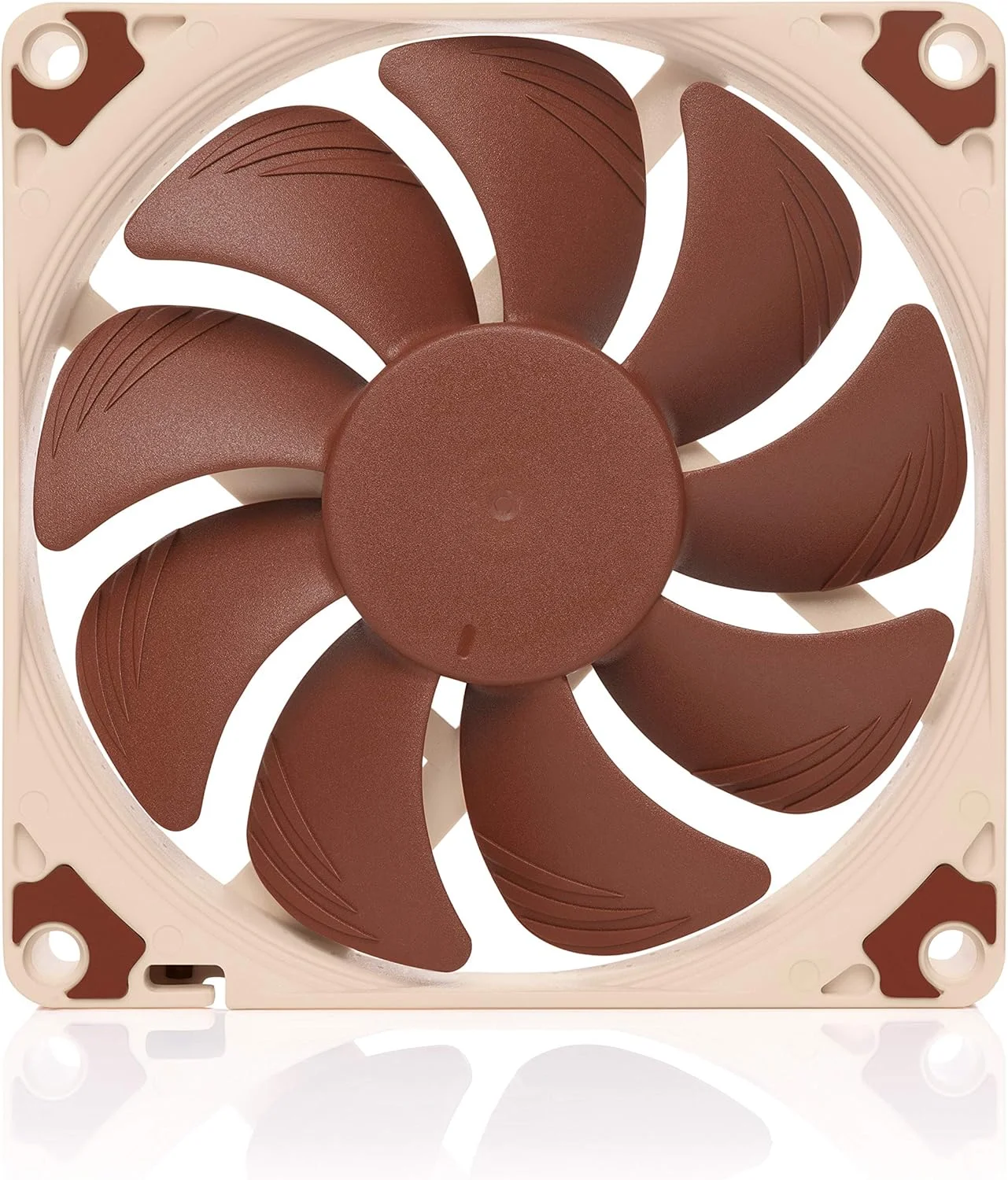فن خنک کننده بی صدا Noctua NF-A9x14 PWM، با کیفیت عالی، 4 پین (92x14 میلی متر، قهوه ای) - تصویر 2 فن خنک کننده بی صدا Noctua NF-A9x14 PWM، با کیفیت عالی، 4 پین (92x14 میلی متر، قهوه ای) - تصویر 2