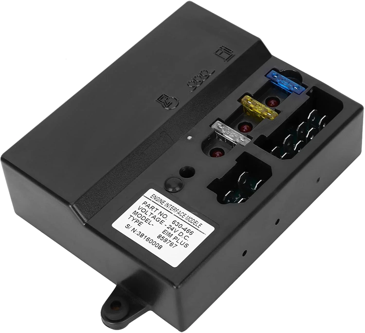 ماژول رابط موتور ViaGasaFamido EIM PLUS 630-466 24V DC، ماژول موتور مهر و موم شده با سرعت بیش از حد برای لوازم جانبی ژنراتور کنترل Genset