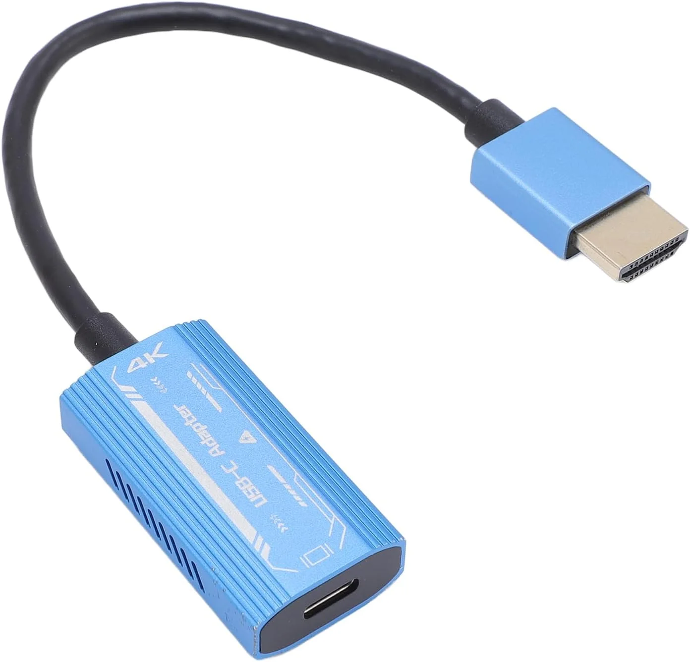 آداپتور USB 3.0 به رابط چند رسانه ای HD، نمایشگر قابل حمل Ultra HD 4K 60Hz، با قابلیت انتقال توان 100W مناسب برای گوشی های هوشمند Pro Max، پروژکتورها، کامپیوترها و لپ تاپ ها