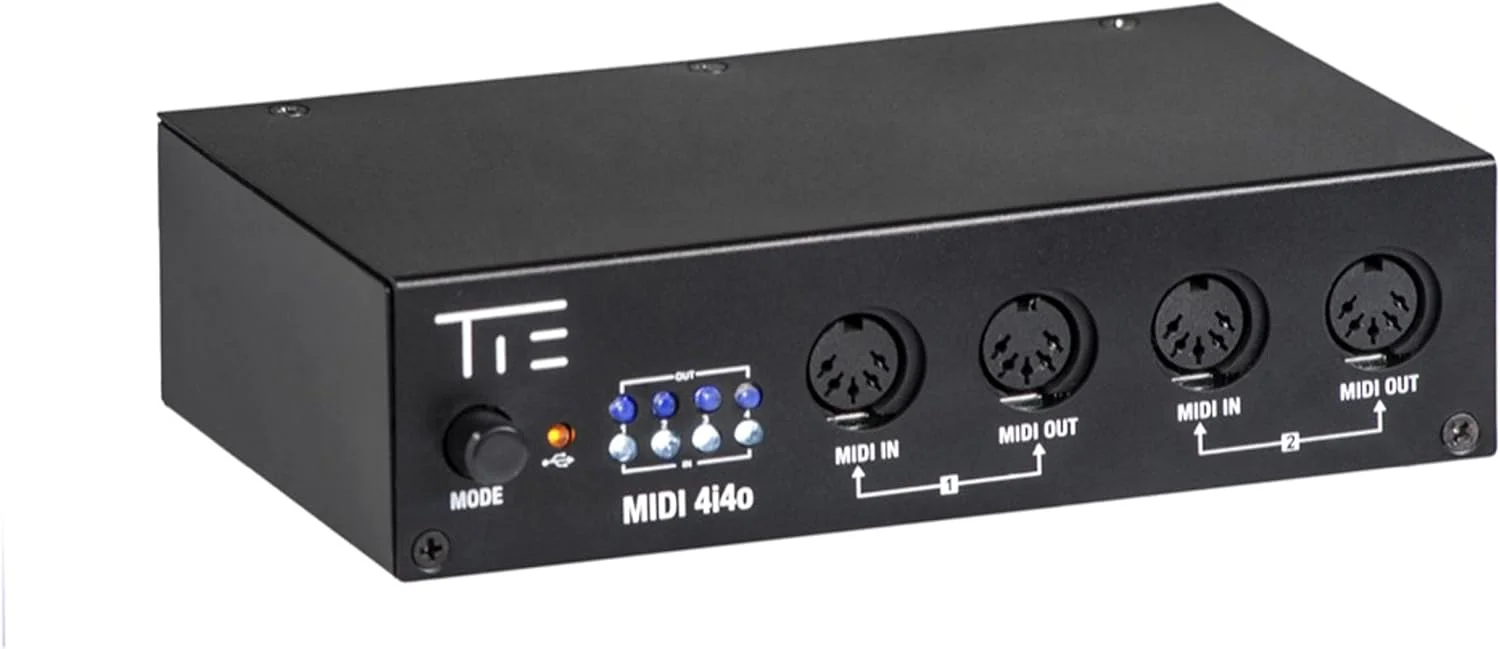 اینترفیس TIE 4i4o با MIDI-Merge