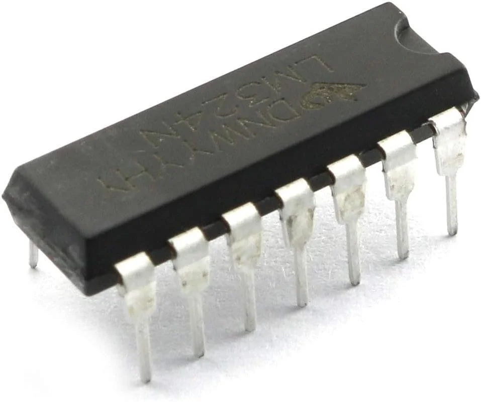 Tegg LM324N بسته 10 عددی LM324 DIP14 تقویت کننده عملیاتی چهارتایی