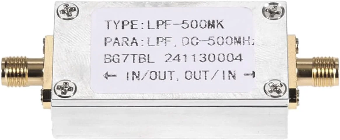 فیلتر پایین گذر LPF-500MK رابط SMA DC-500MHZ لوازم جانبی دیجیتال