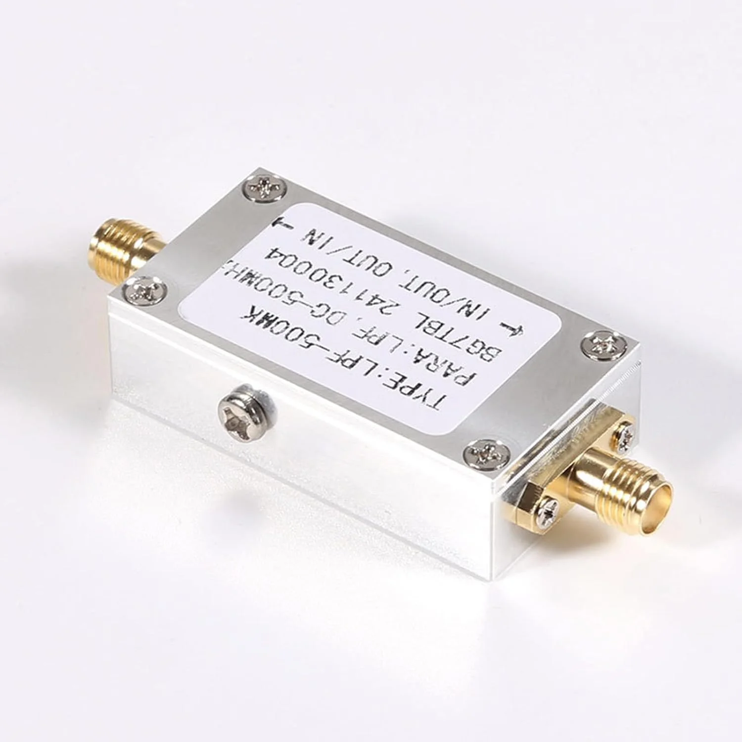 فیلتر پایین گذر LPF-500MK رابط SMA DC-500MHZ لوازم جانبی دیجیتال فیلتر پایین گذر LPF-500MK رابط SMA DC-500MHZ لوازم جانبی دیجیتال