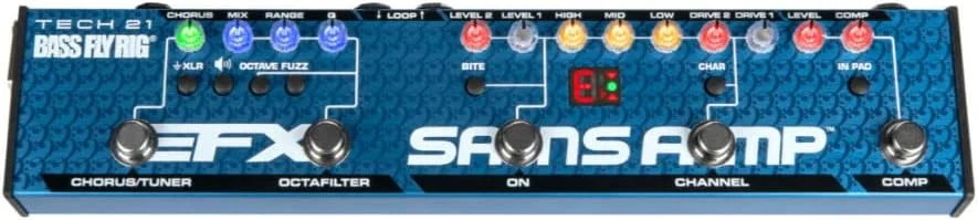 پدال مولتی افکت باس Tech 21 Bass Fly Rig v2