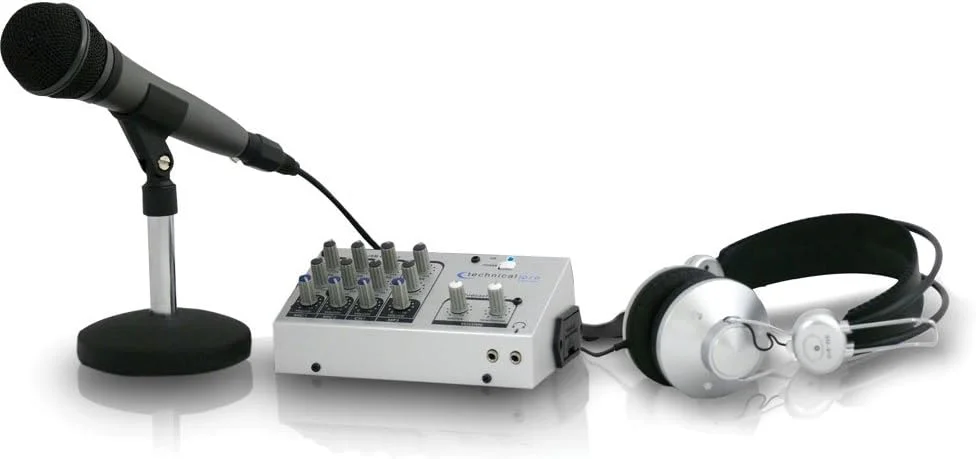 سیستم پادکست Technical Pro PM-21، نقره ای