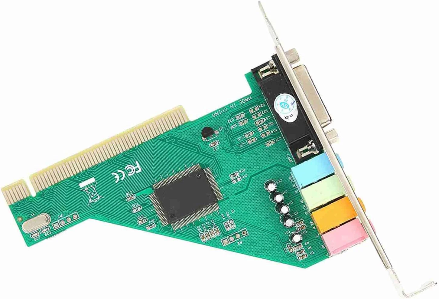 کارت صدا برای کامپیوتر با پشتیبانی از خروجی صدای فراگیر 4 کاناله و فناوری کتابخانه صوتی DLS، کارت صدا 120dB Tarjeta De Sonido برای نتایج حرفه ای