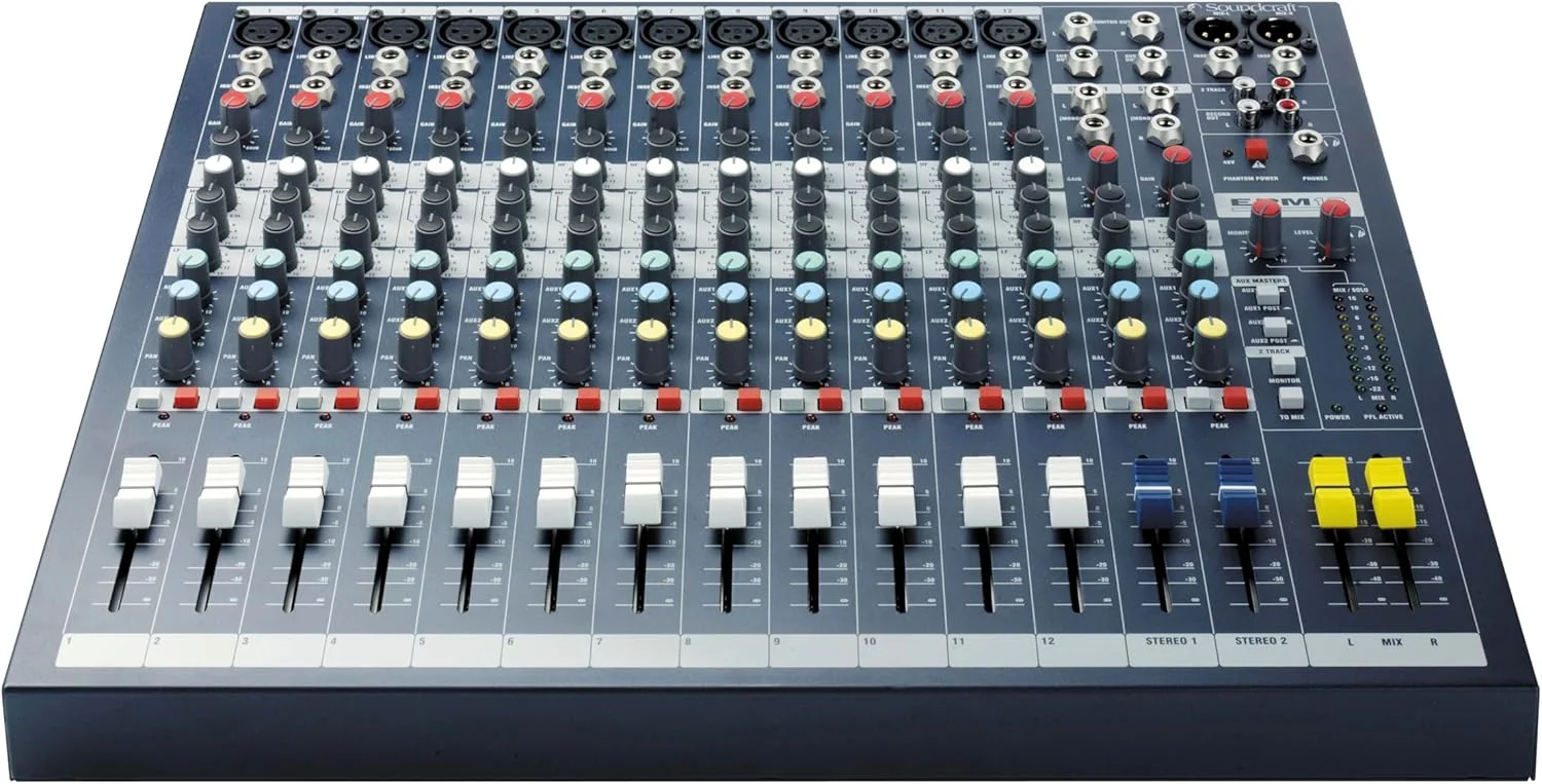 میکسر صدا Soundcraft EPM12، نسخه انگلستان