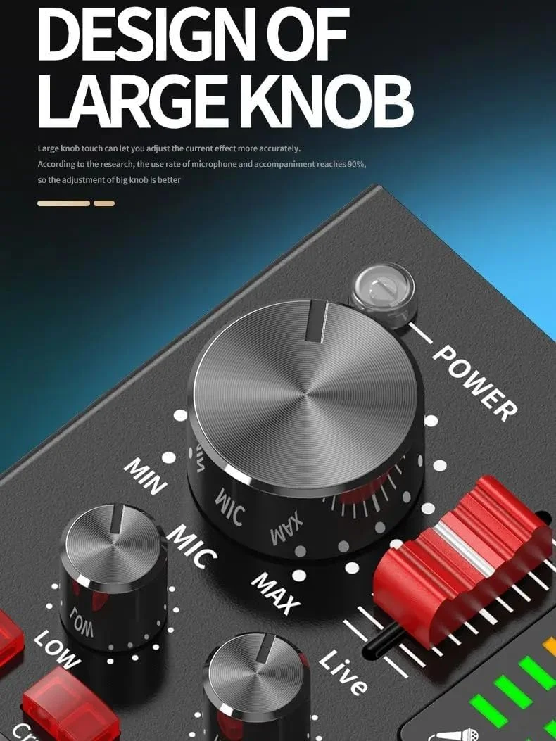 میکسر کارت صدای V88، رابط صوتی خارجی USB، کارت صدای شبکه