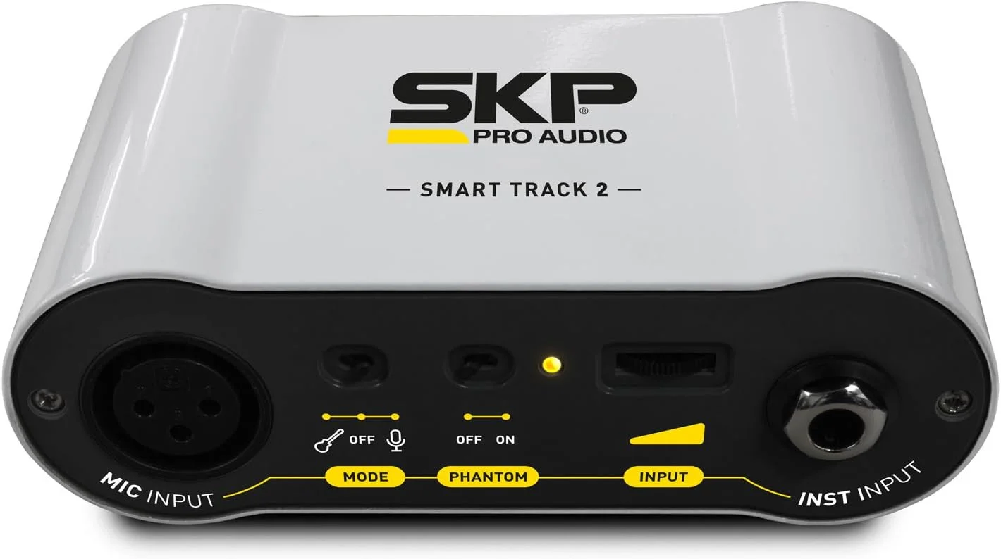 اینترفیس صوتی موبایل SKP PRO AUDIO SMART TRACK 2 سازگار با دستگاه های اندروید و IOS
