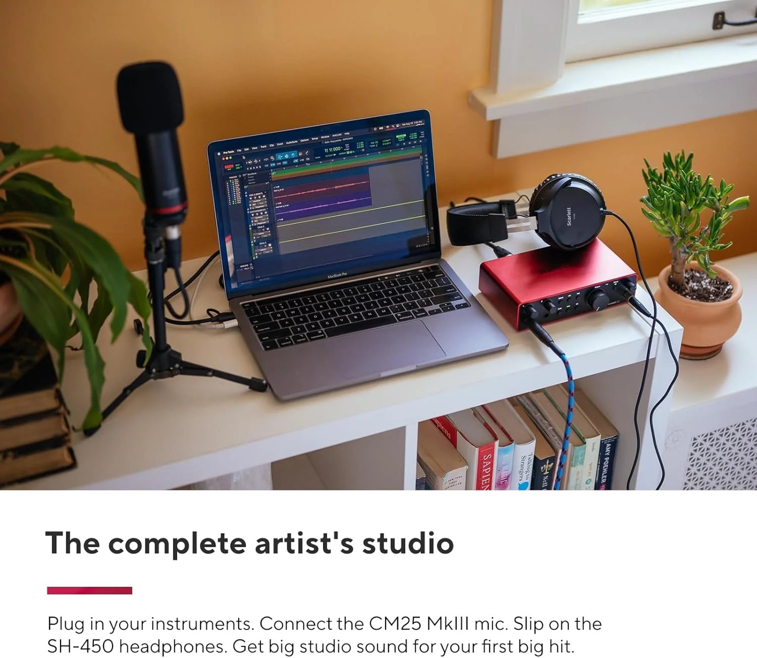 استودیوی Scarlett 2i2 نسل 4 استودیوی Scarlett 2i2 نسل 4