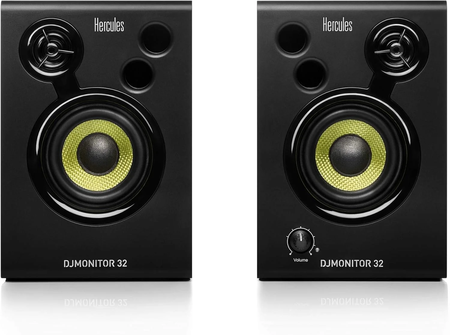 اسپیکرهای مانیتورینگ فعال Hercules DJ MONITOR 32، 2 عدد 15 وات RMS، مشکی، متوسط اسپیکرهای مانیتورینگ فعال Hercules DJ MONITOR 32، 2 عدد 15 وات RMS، مشکی، متوسط