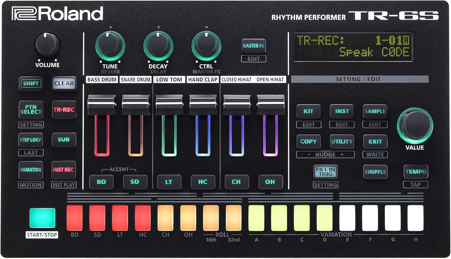 ماشین درام جمع و جور Roland TR-6S