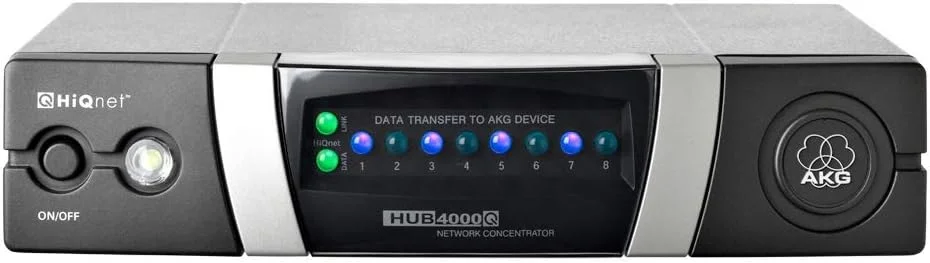 اینترفیس اترنت AKG Pro Audio HUB 4000 Q HiQ Net - پشتیبانی از DMS700، WMS4000/4500 و IVM4/4500 اینترفیس اترنت AKG Pro Audio HUB 4000 Q HiQ Net - پشتیبانی از DMS700، WMS4000/4500 و IVM4/4500