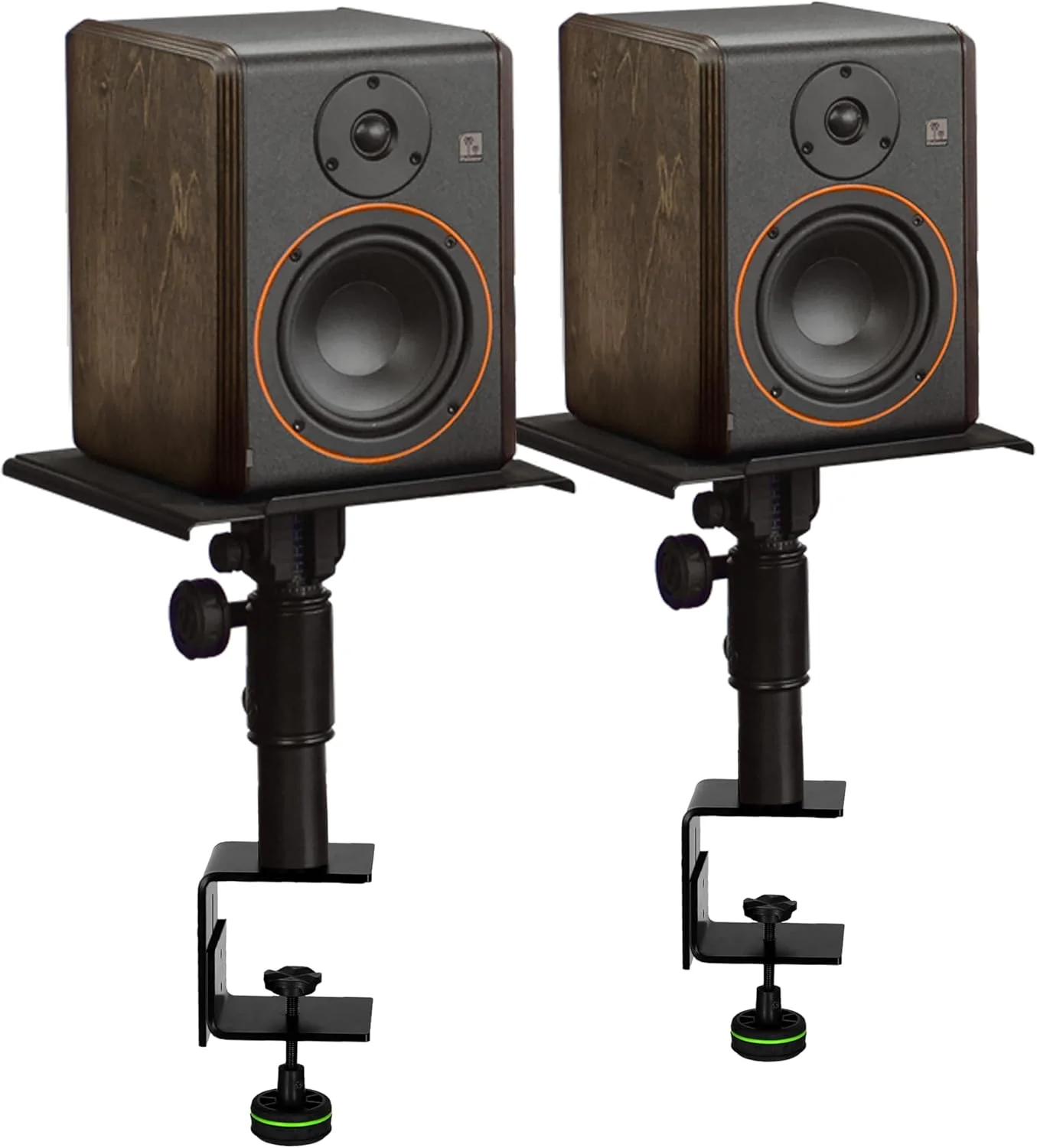 بسته مانیتورهای استودیویی اکتیو 5 اینچی Palmer PSTUDIMON5 (دو عدد) + پایه مانیتور Gravity GSP3102TM با گیره رومیزی (دو عدد) - باندل بسته مانیتورهای استودیویی اکتیو 5 اینچی Palmer PSTUDIMON5 (دو عدد) + پایه مانیتور Gravity GSP3102TM با گیره رومیزی (دو عدد) - باندل