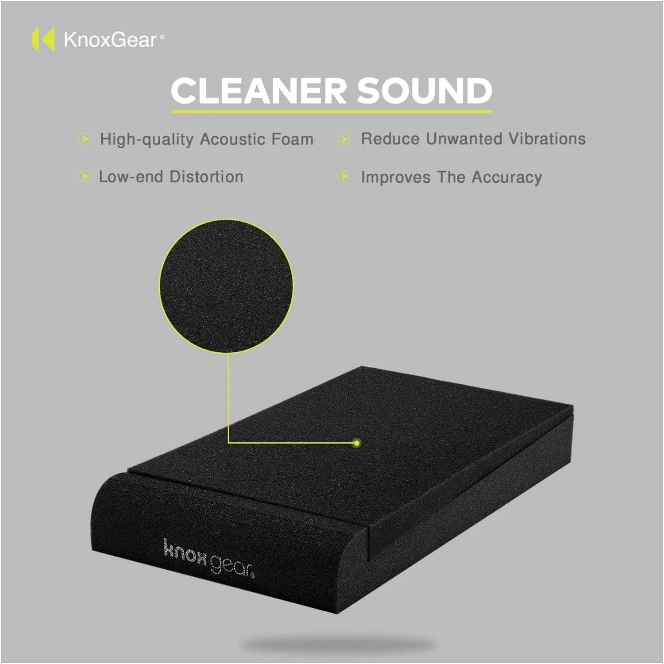 پدهای ایزوله مانیتور استودیویی Knox Gear مناسب برای بلندگوهای 3-4 اینچی (2 عددی) پدهای ایزوله مانیتور استودیویی Knox Gear مناسب برای بلندگوهای 3-4 اینچی (2 عددی)