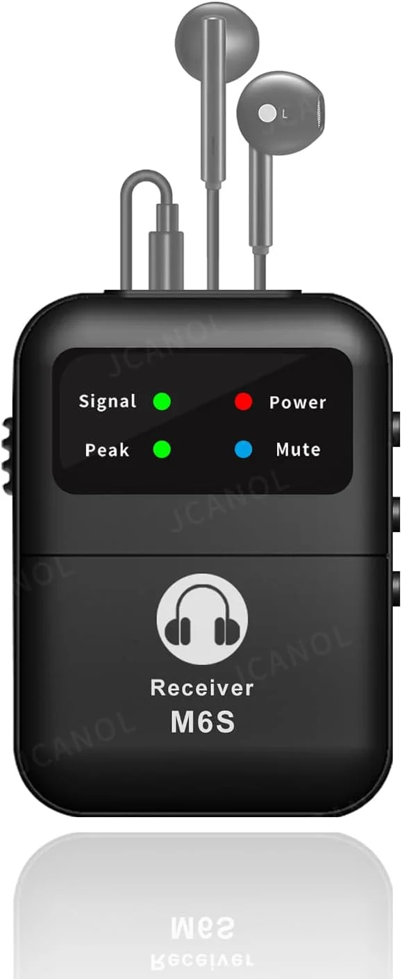 سیستم مانیتور داخل گوشی بی سیم استریو 2.4G سیستم IEM بی سیم مانیتور صحنه با فرستنده چرخان 90 درجه گیرنده کمربندی 164 فوت برای استودیو، گروه (یک گیرنده) سیستم مانیتور داخل گوشی بی سیم استریو 2.4G سیستم IEM بی سیم مانیتور صحنه با فرستنده چرخان 90 درجه گیرنده کمربندی 164 فوت برای استودیو، گروه (یک گیرنده)