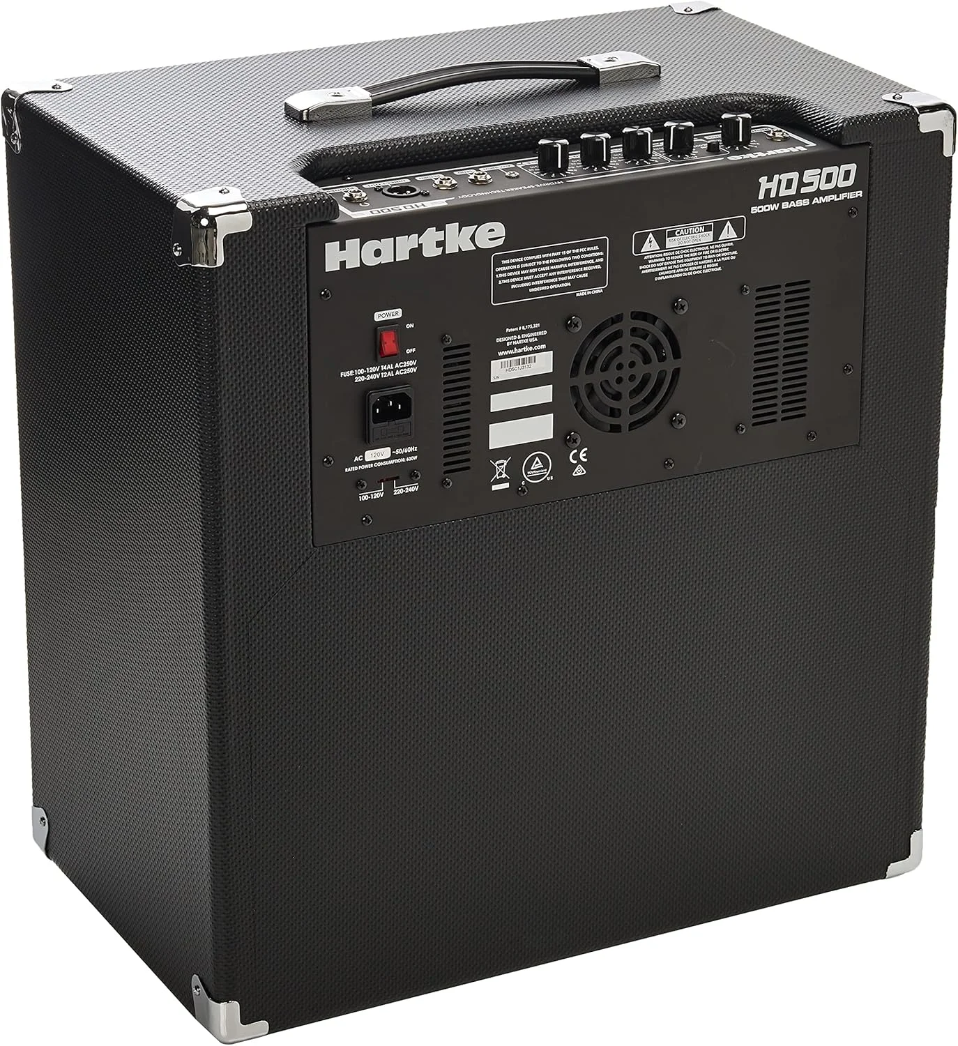 آمپلی فایر باس کمبو Hartke HD500 - 500 وات 2x10 اینچ