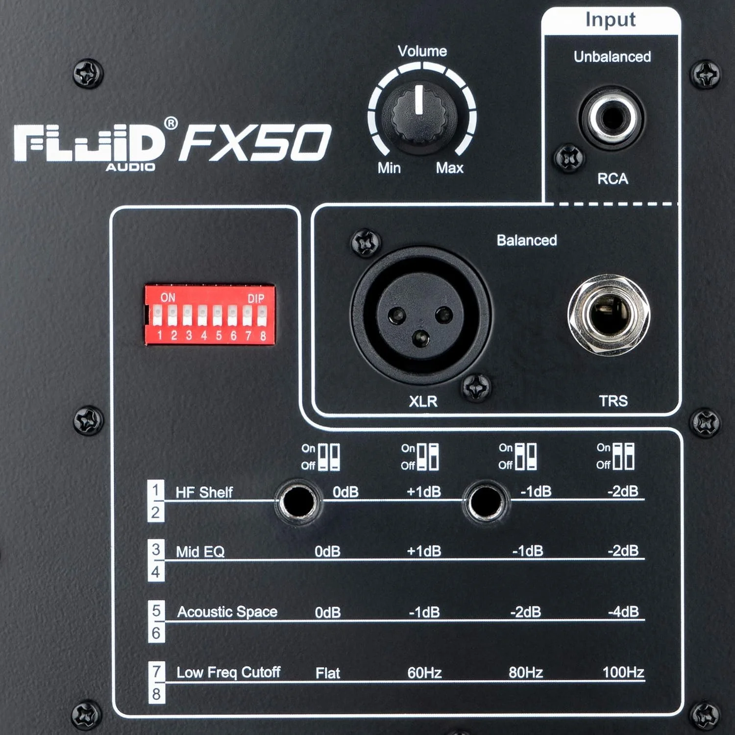 مانیتور استودیویی هم محور 5 اینچی Fluid Audio FX50، تقویت دوگانه 90 وات 49 هرتز - 22 کیلوهرتز (+/-3db) مانیتور استودیویی هم محور 5 اینچی Fluid Audio FX50، تقویت دوگانه 90 وات 49 هرتز - 22 کیلوهرتز (+/-3db)