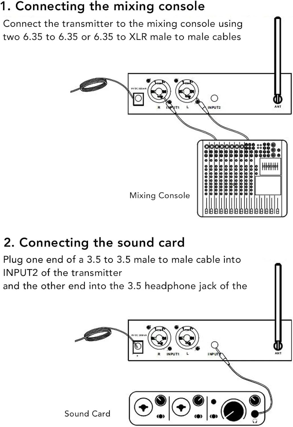 سیستم مانیتورینگ استریو ANLEON S2T، گیرنده سیستم مانیتورینگ بی سیم، 570 تا 590 مگاهرتز، صفحه نمایش LCD برای ANLEON با گوشی برای دستگاه الکترونیکی سیستم مانیتورینگ استریو ANLEON S2T، گیرنده سیستم مانیتورینگ بی سیم، 570 تا 590 مگاهرتز، صفحه نمایش LCD برای ANLEON با گوشی برای دستگاه الکترونیکی