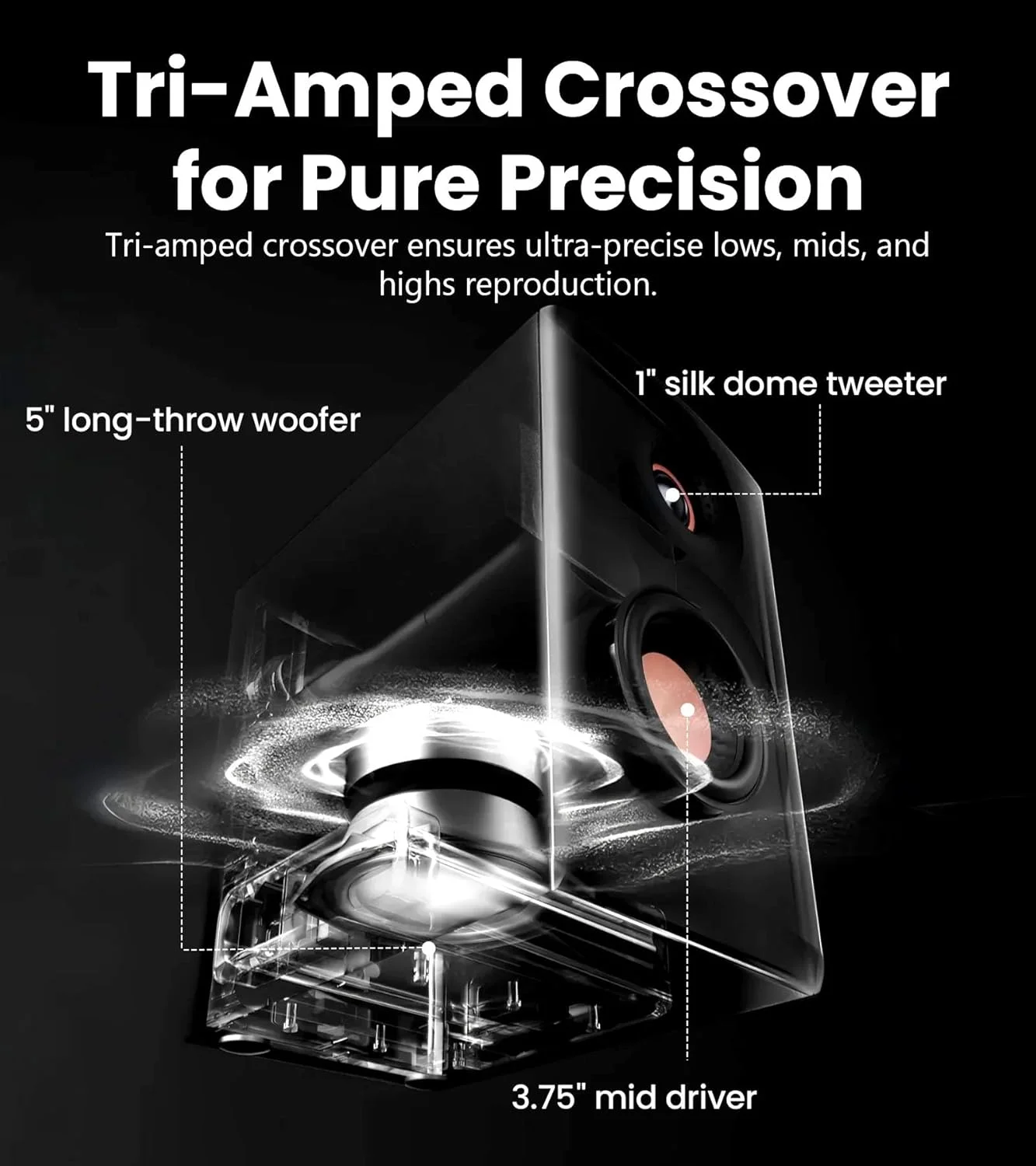 مانیتور استودیویی بلوتوثی ادیفایر - MR5، اسپیکر 2.0، صدای Hi-Res، توان 110 وات، سفید مانیتور استودیویی بلوتوثی ادیفایر - MR5، اسپیکر 2.0، صدای Hi-Res، توان 110 وات، سفید