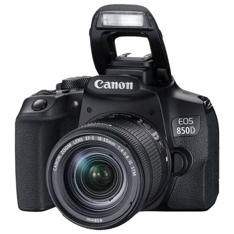 دوربین عکاسی Canon EOS 850D به همراه لنز EF-S 18-55mm f/4-5.6 IS STM