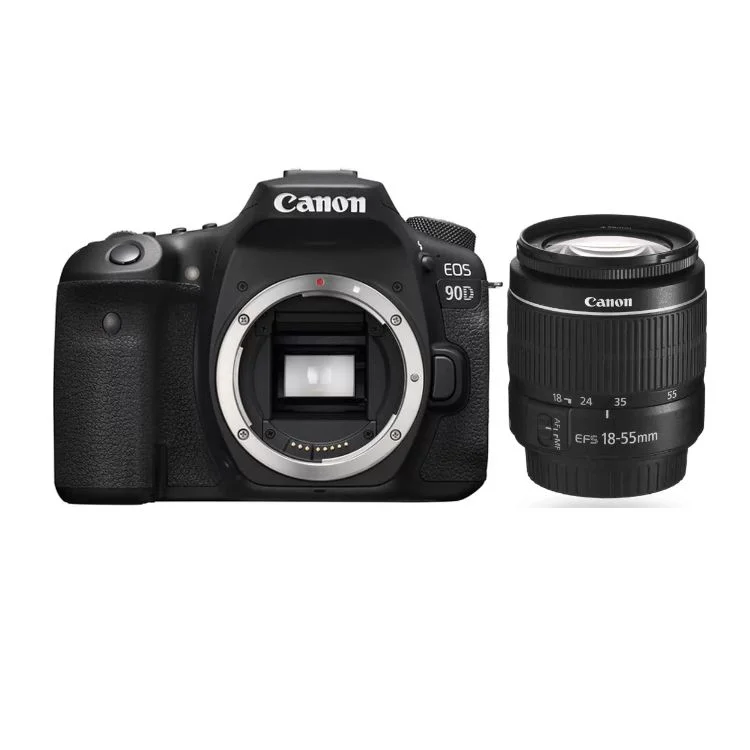 دوربین دیجیتال کانن Canon EOS 90D DSLR به همراه لنز 18-55 DC III