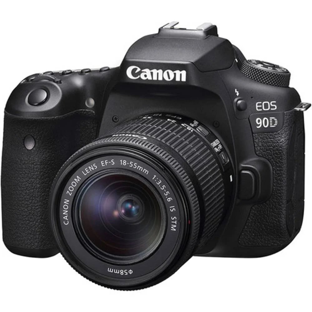 دوربین دیجیتال DSLR کانن مدل EOS 90D به همراه لنز 18-55mm STM